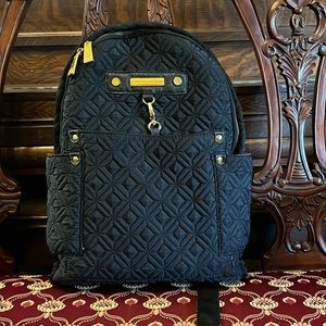 Adrienne Vittadini Black quilted Backpack